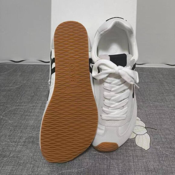Stylish Loewe White and Black Women’s Sneakers - Picture 4 of 4